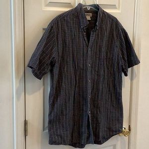 Aeropostale Dress Shirt Short Sleeve Size Large